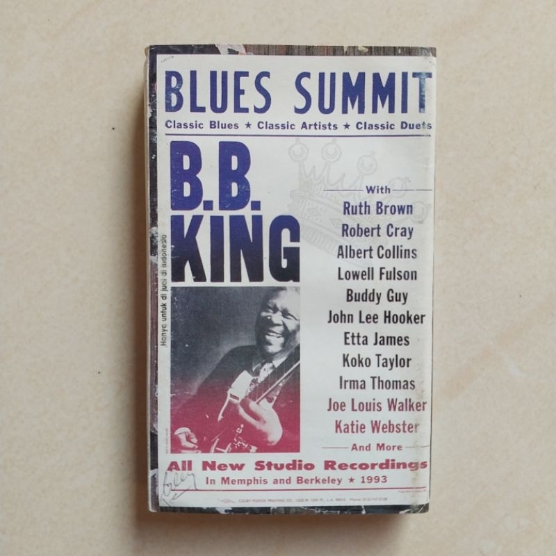 KASET BB KING ALBUM BLUES SUMMIT