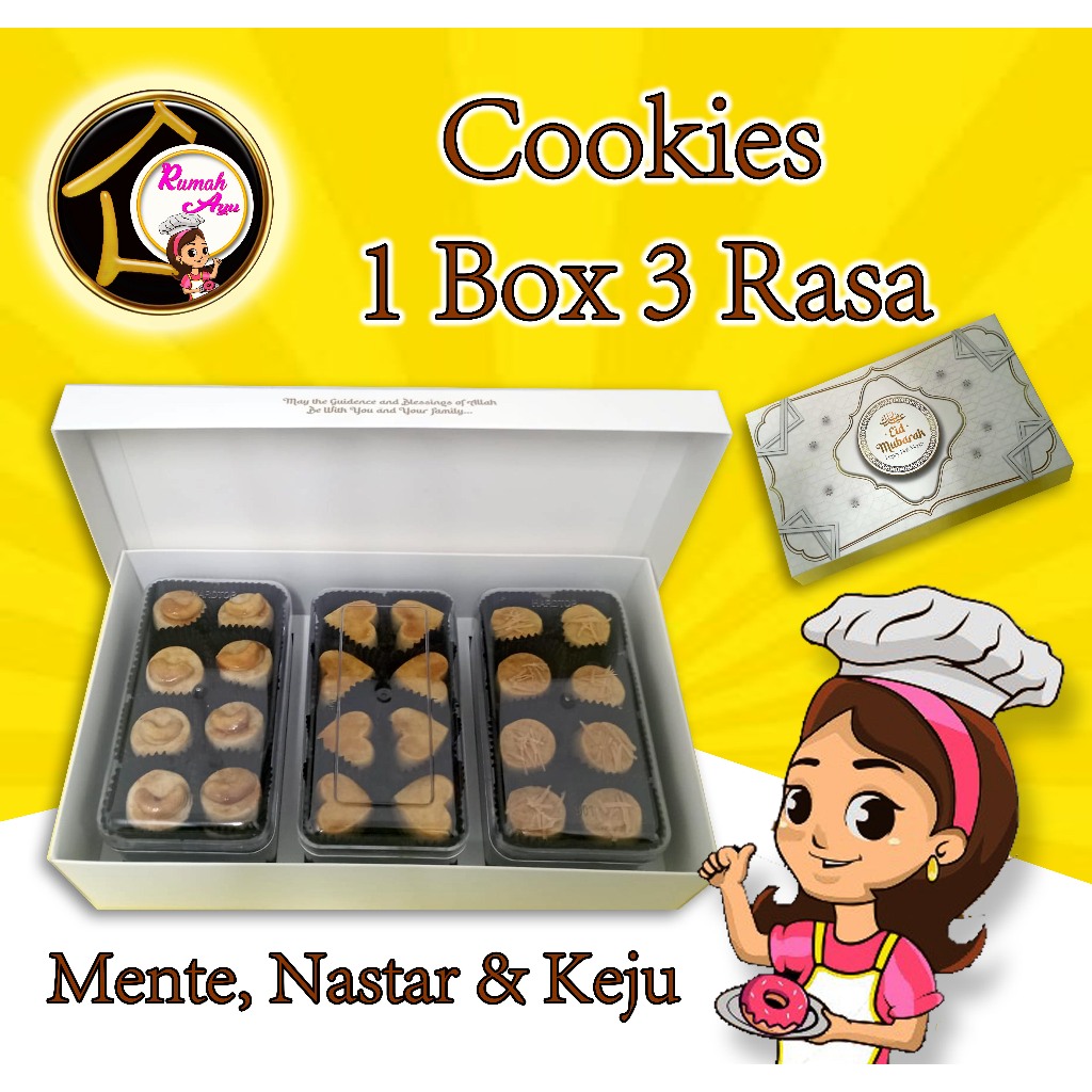 

Cookies Mente, Nastar n Keju Box