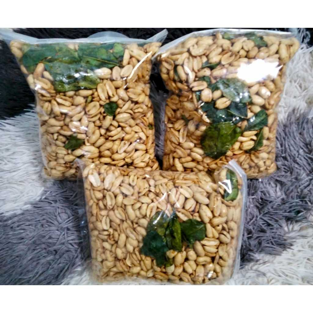 

Kacang bawang goreng super besar daun jeruk 500gram