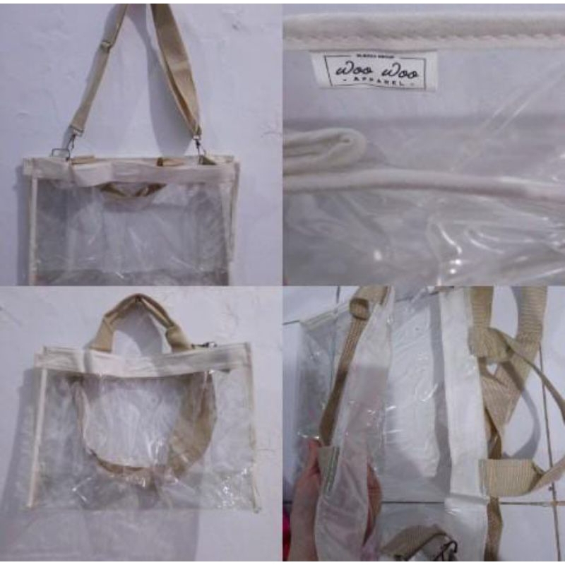 Tas transparan PVC untuk konser