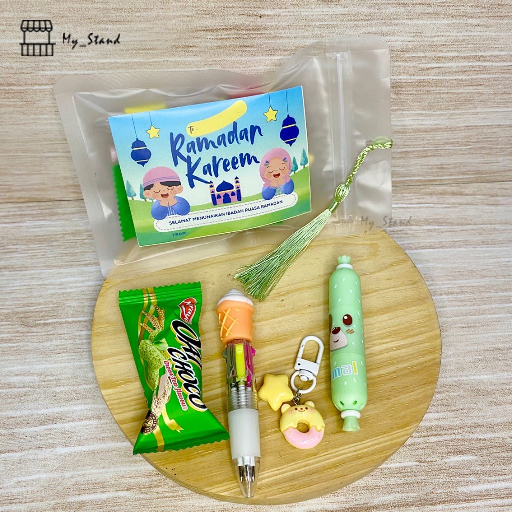 

PARCEL BARABA -My Stand- Hampers Hari Raya Lebaran Idul Fitri Ramadan Oat bar ATK paket Unik