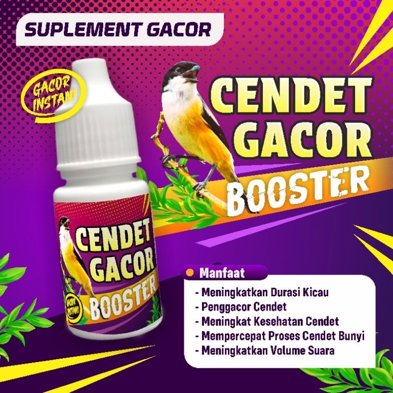 CENDET GACOR BOOSTER VITAMIN BURUNG CENDET PENTET DOPING BURUNG CENDET METABOLISME BURUNG CENDET DOS