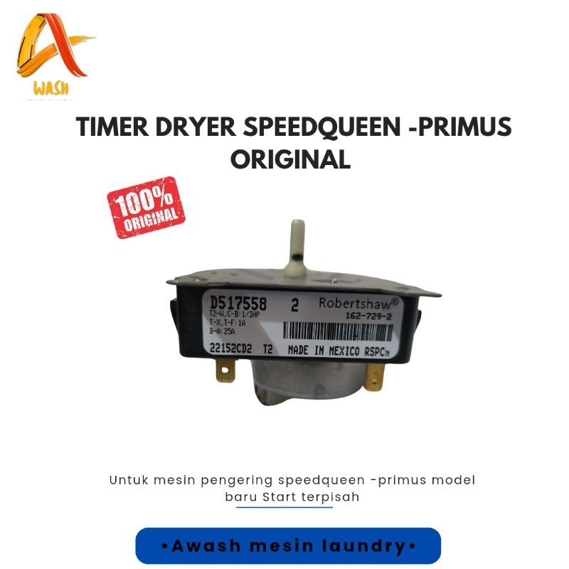 Timer dryer speedqueen original