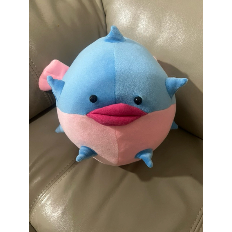 BONEKA PUFFER FISH IKAN KEMBUNG / BUNTAL PINKBLUE CUTE