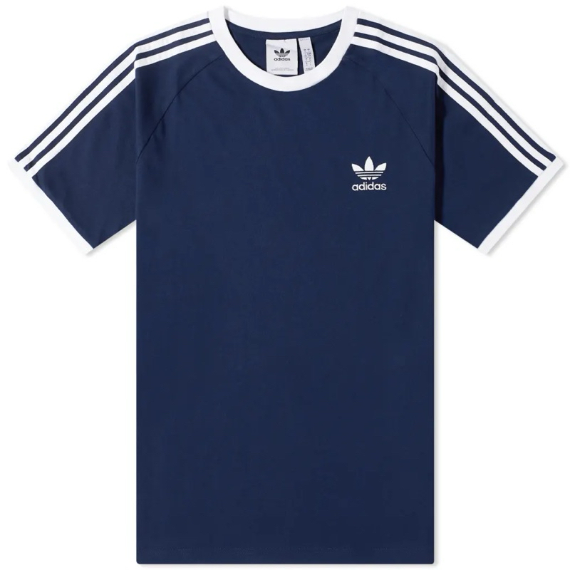 T-shirt Adidas 3 Stripe Adicolour Navy