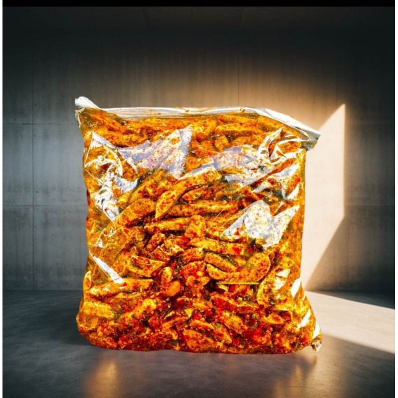 

Basreng pedas daun jeruk 250 gram