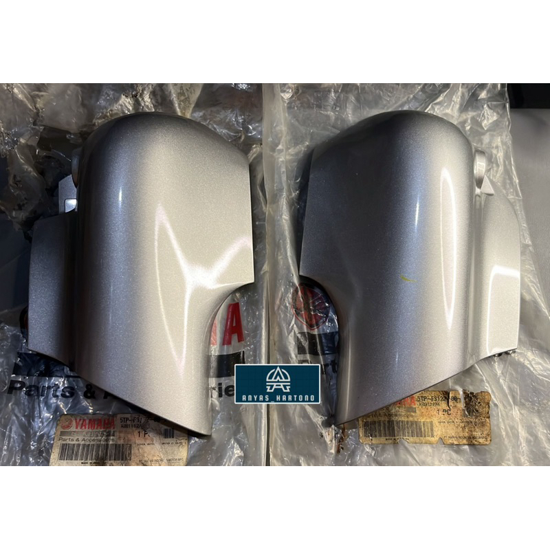 Cover Shock Jupiter Z | 5TP-F3132-00-P3 & 5TP-F3122-00-P3 | Silver | original Yamaha