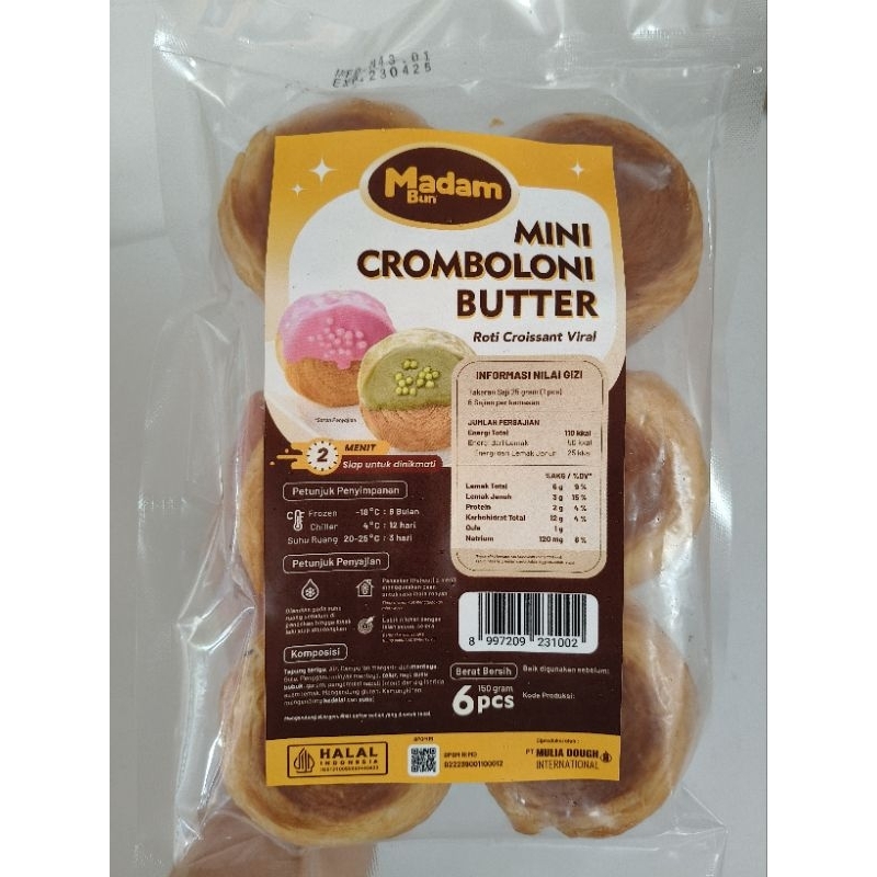 

CROMBOLONI BUTTER MINI ISI 6