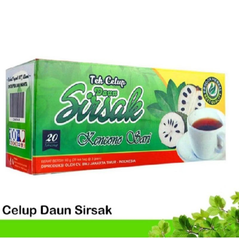 

teh sirsak sari kencono 20 celup