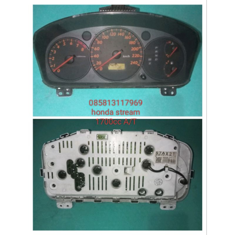 speedometer honda stream  1700cc matic