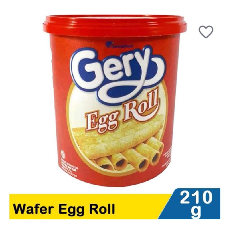 

Gery || Wafer || Gery Wafer Egg Roll 200gr.