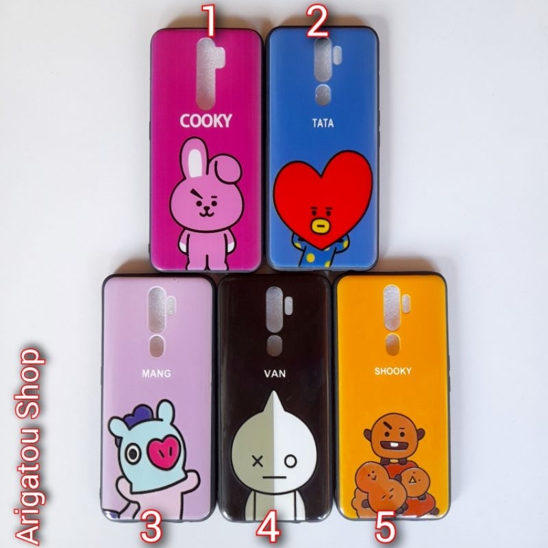 Oppo A9 2020 Case Fuze Karakter Gambar Animasi KPOP BT21 BTS Korea Army