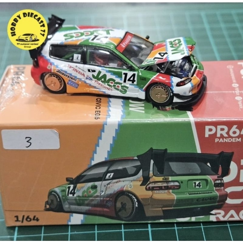 Poprace Honda civic Pandem Eg6 Ready stok