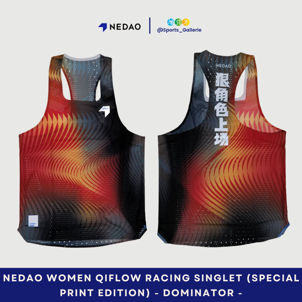 NEDAO MEN & WOMEN QiFlow Racing Singlet - DOMINATOR