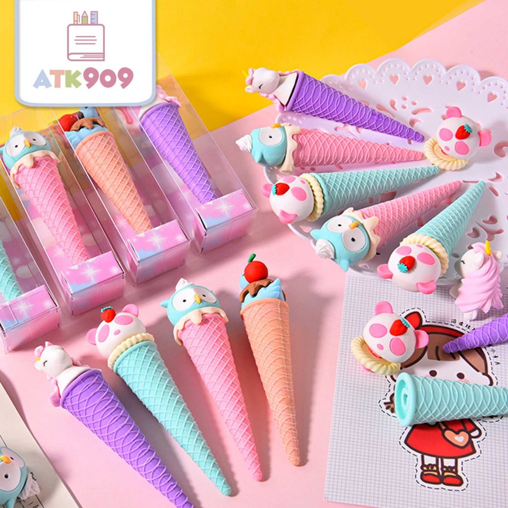 

ATK909 JUMBO ERASER Ice Cream Penghapus Unik Lucu Souvenir Goodie Bag Ultah Anak
