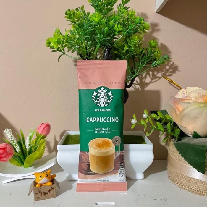 

Minuman Bubuk Instan [READYSTOCK EXP 2026] Starbucks Smooth & Creamy Cappucino 4x14g Signatute Original Ori 100% Snack Import Snack Malaysia Kuala Lumpur Ready Stock Pre Order PO Jastip Malaysia Trusted Jasa Titip Camilan Snack Luar Negeri Snack Premium