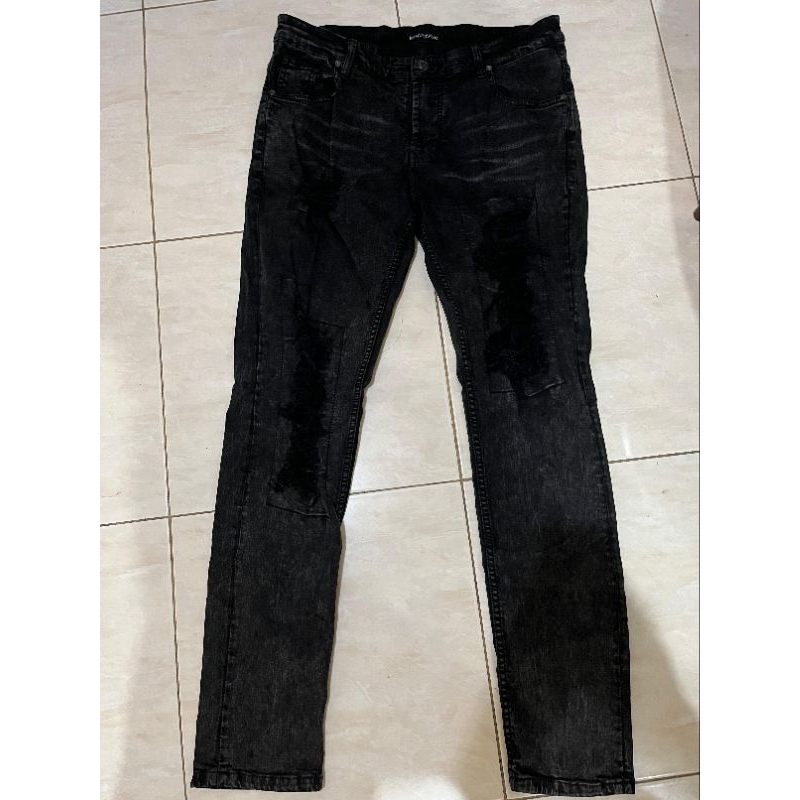celana branded denim skinny pria second