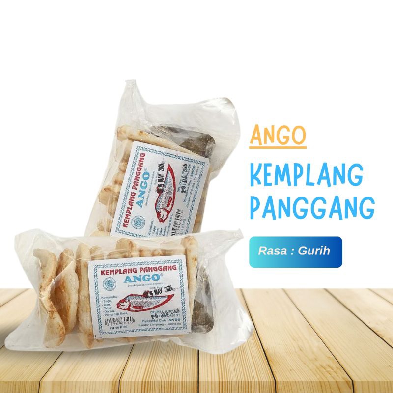 

Kemplang ANGO Asli isi 10 pcs Kemplang panggang khas Lampung ANGO