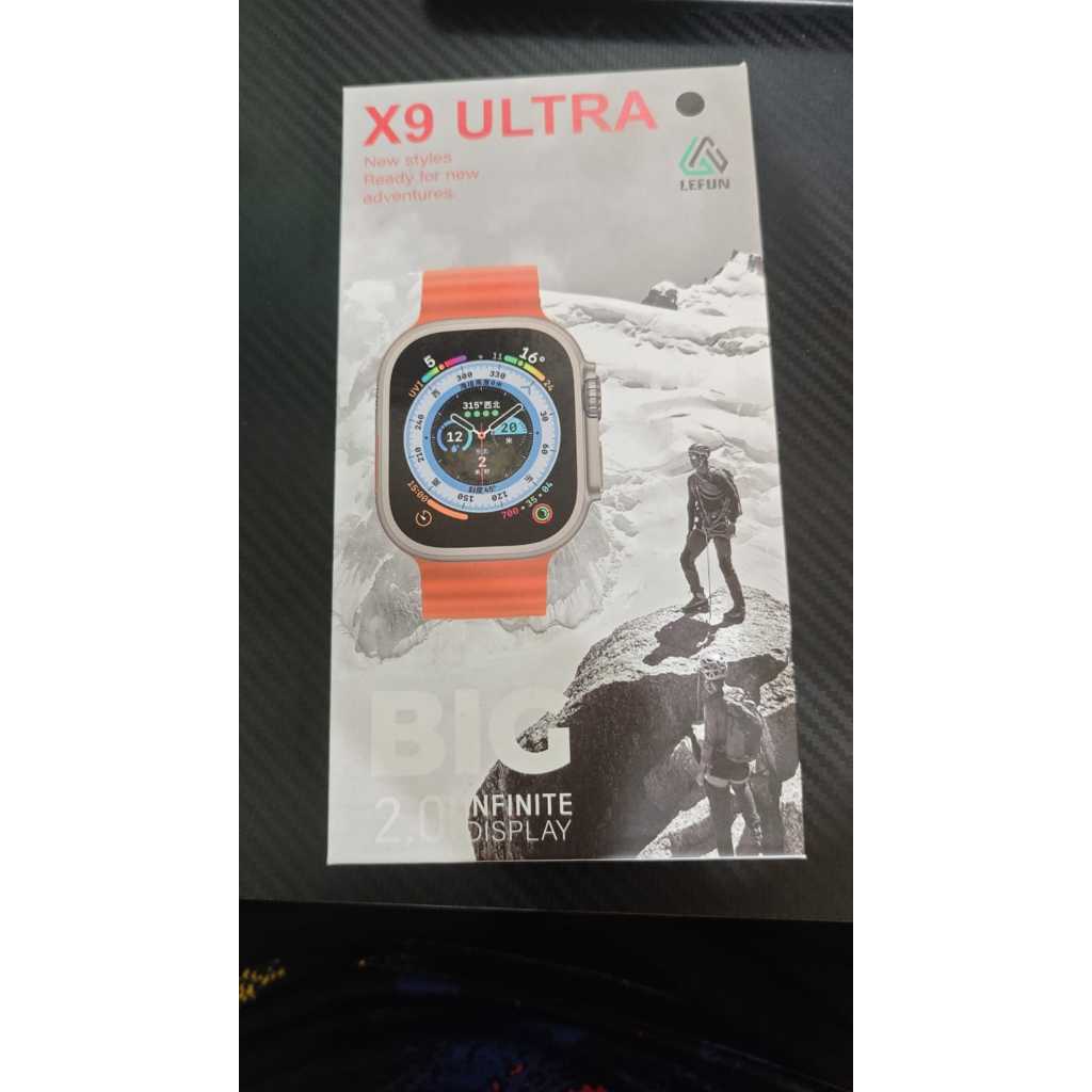 jam tangan smartwatch x9 ultra gift dari beli iqoo 13 belom di pake sama sekali