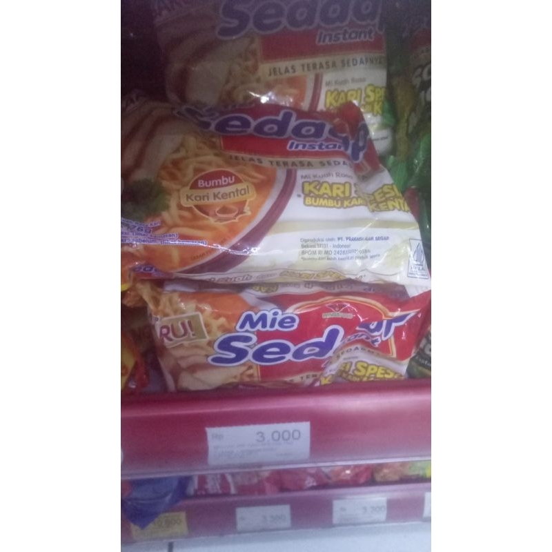 

Mie sedap kari kental