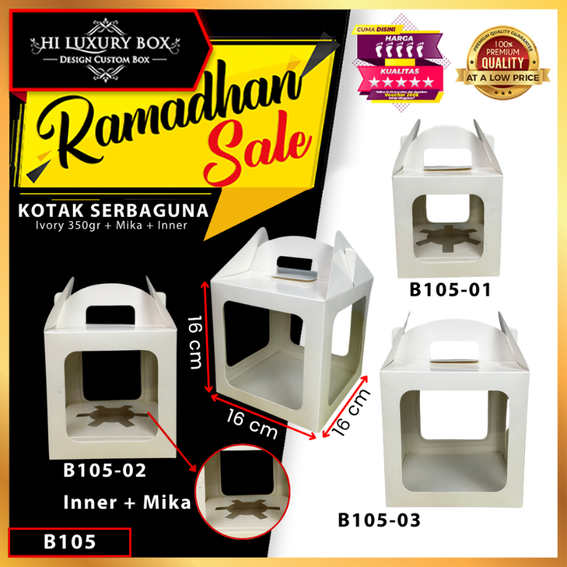 

Box Hamper - Gable Box - Kotak Serbaguna - B105