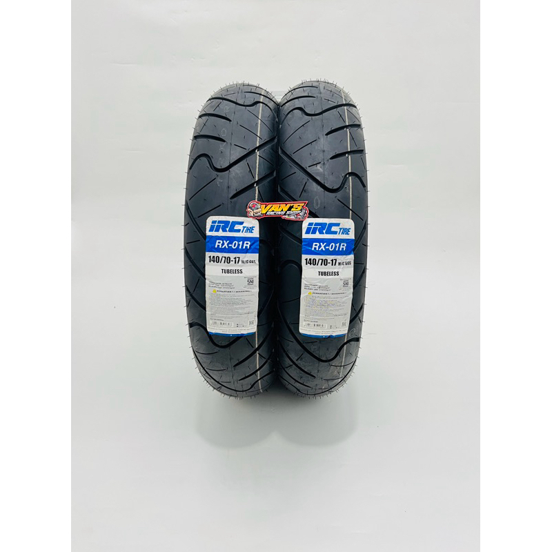 BAN LUAR IRC TUBLESS UKURAN 140/70-17 | 140-70/17 RING 17 140 - 70 / 17 BELAKANG