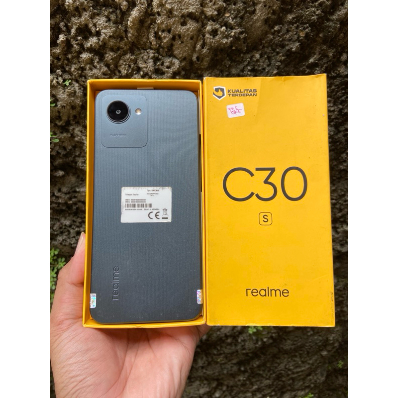 REALME C30s 4/64 SECOND GARANSI RESMI