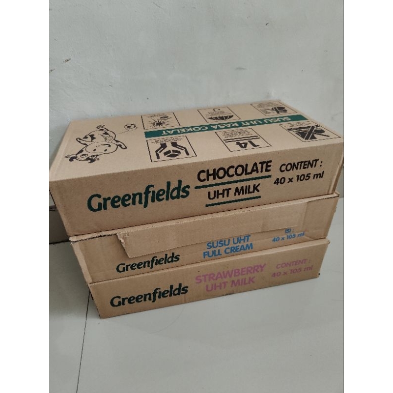 

SUSU UHT GREENFIELDS COKLAT 1 DUS 40 X 105ML