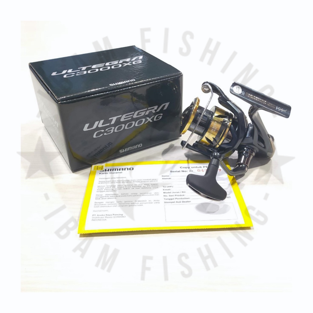 Reel Shimano ULTEGRA 2025 1000 s/d 5000 | GARANSI RESMI SHIMANO 1 TAHUN Reel Spining