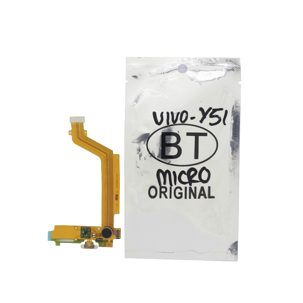 FLESIBLE FS KONEKTOR TC VI Y51 2015 ORI + MICROPHONE Y51 JADUL Y51-L Y51L