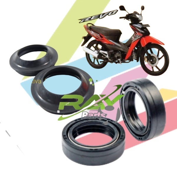 Tutup Abu Seal Shock Depan GN5 Karet Sil Sok Plus Tutup Seal shok Sok Revo Lama Revo Lancip