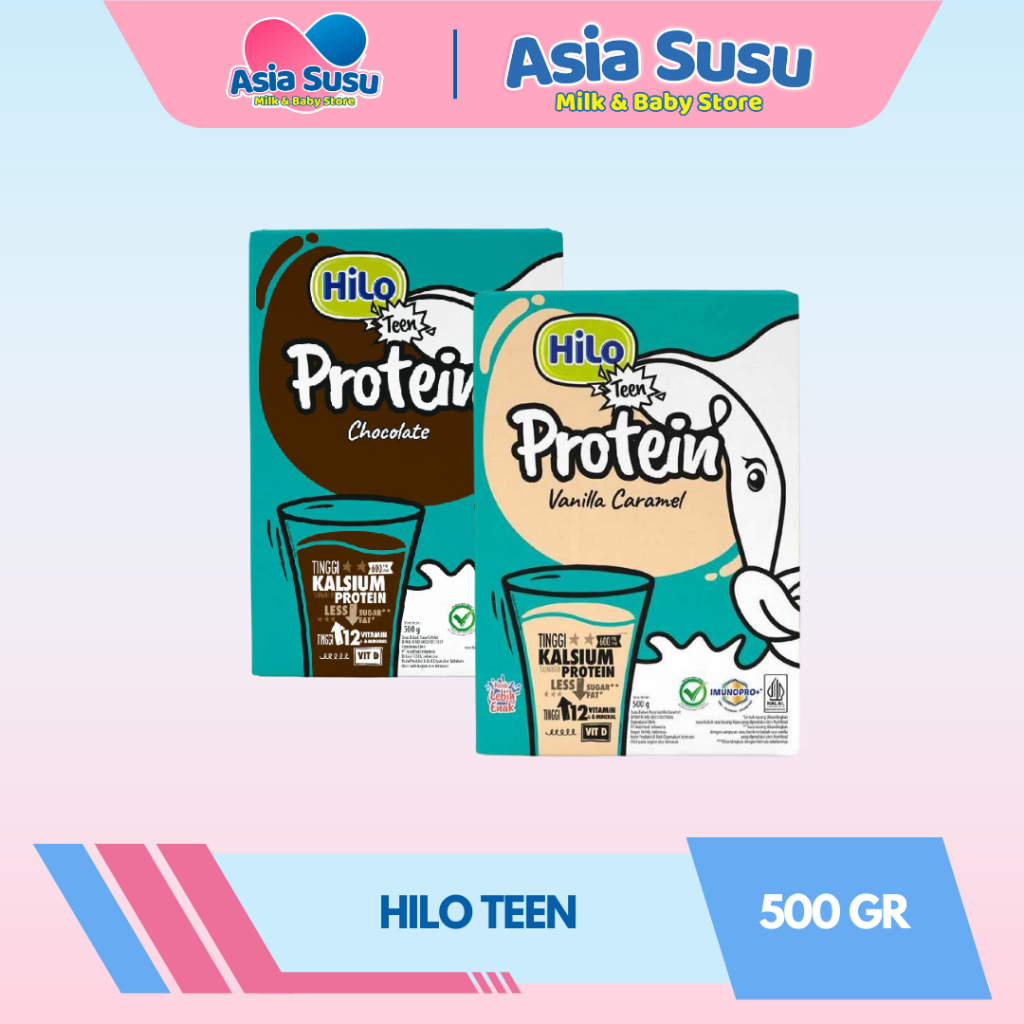 

HILO TEEN COKLAT/VANILLA 500GR - Susu Tinggi Kalsium