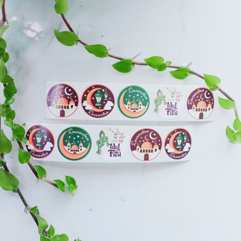 

(20pcs) STIKER sticker RAMADAN takjil buka puasa hampers gift toples Hari Raya Idul Fitri 2024 (MOTIF E)