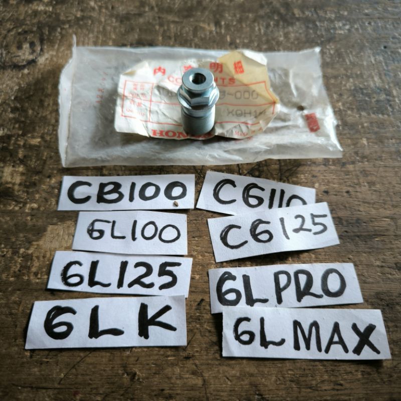 Baut Stut Kamprat Honda CB100 GL100 GL125 GLK CG110 CG125 GL Max Pro Platina Series Original Honda J