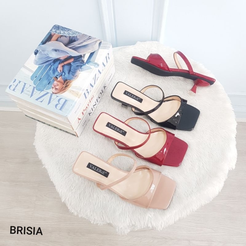 Valerie sendal heels tali 3cm glossy 36-41 BRISIA