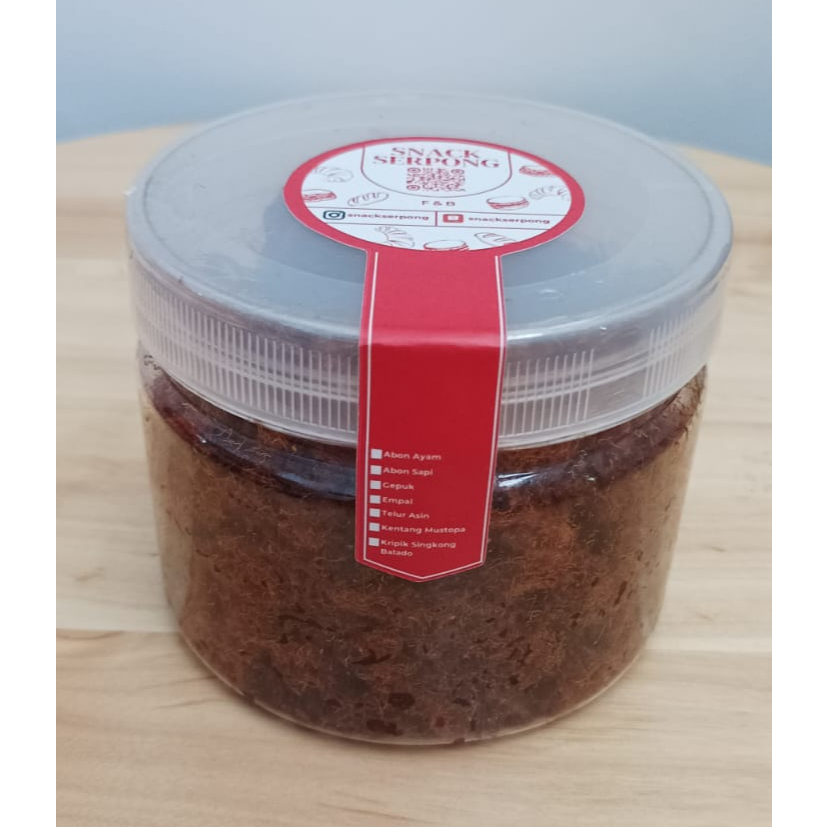 

Gepuk Pedas (Abon Basah) 150 gr