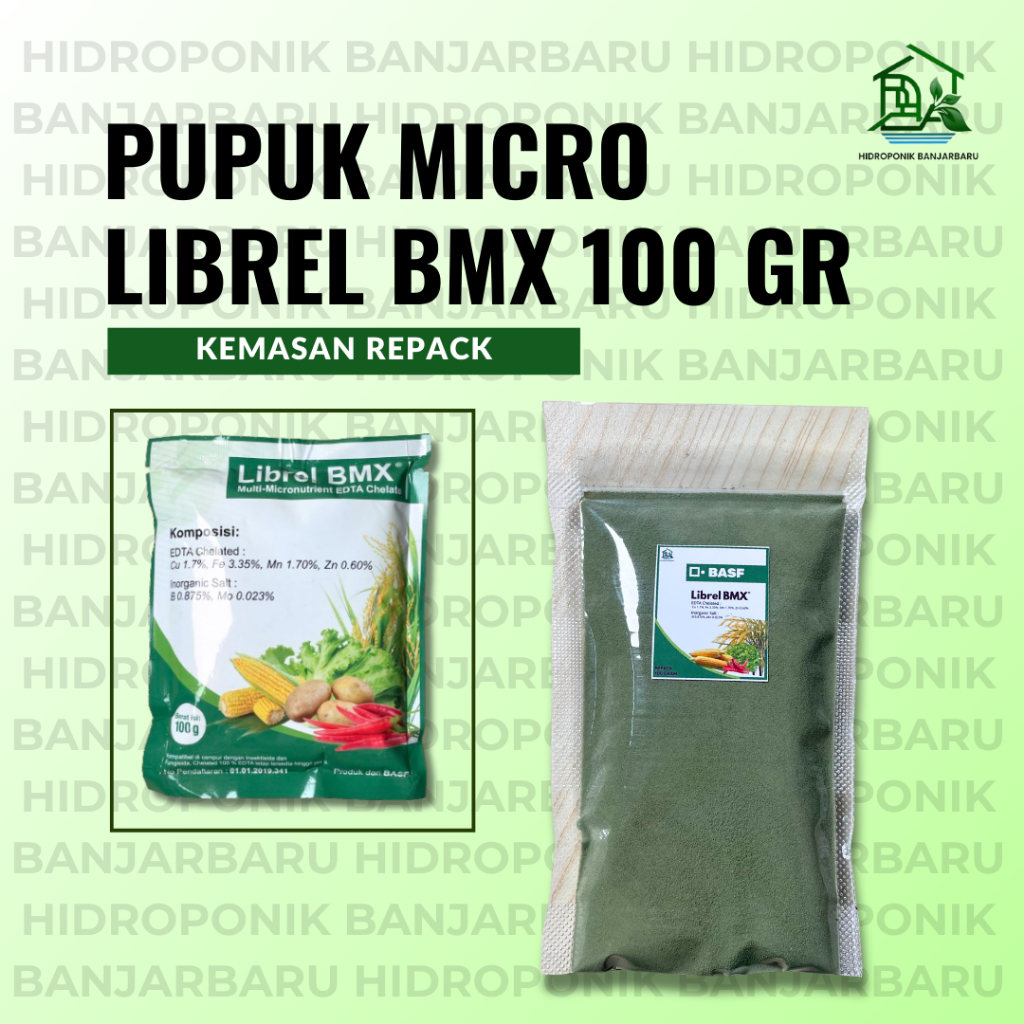 PUPUK MIKRO LIBREL BMX MULTI EDTA CHELATE 100 GRAM