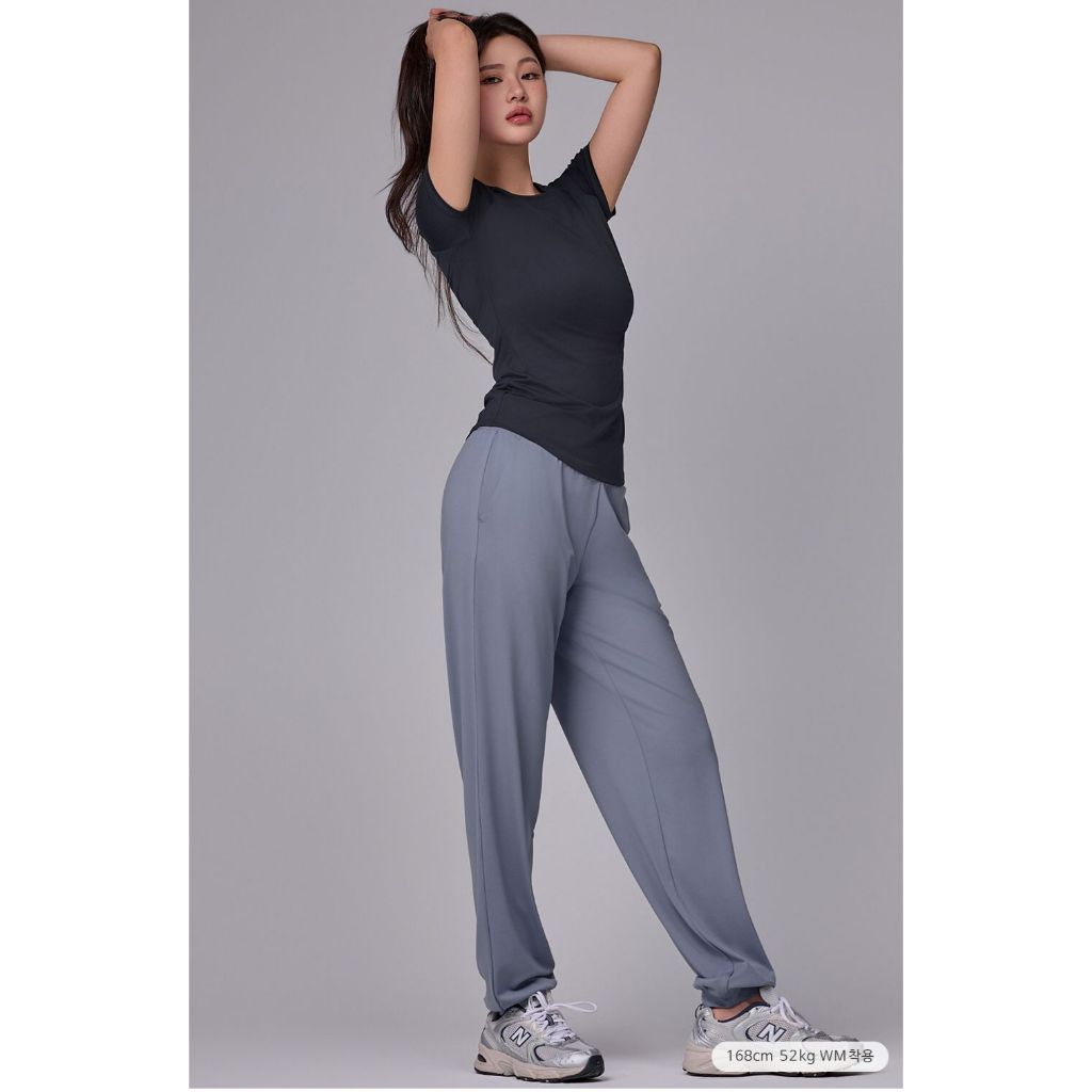 PLVD Celana Jogger pants Wanita Jogger Belly Training Olahraga Tebal STL