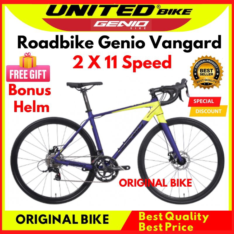 SEPEDA ROADBIKE GENIO VANGARD BY UNITEDBIKE