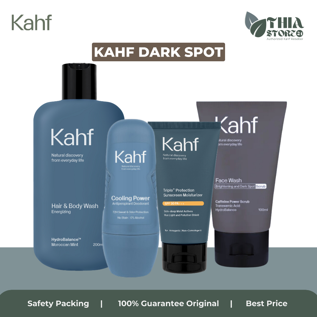 Paket Skincare Kahf Dark Spot Untuk Flek Hitam