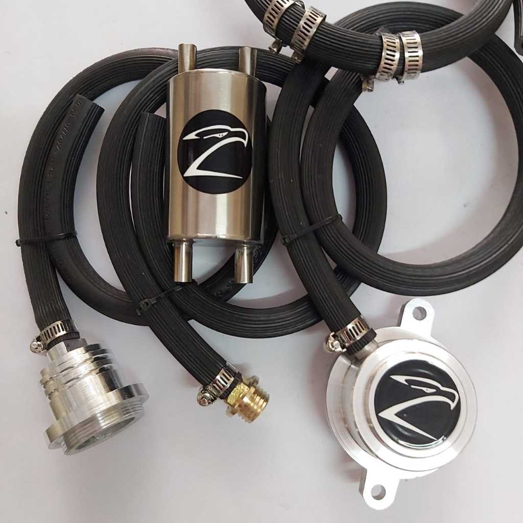 Tabung Hawa Jupiter z Vega R Crypton Password Racing Black