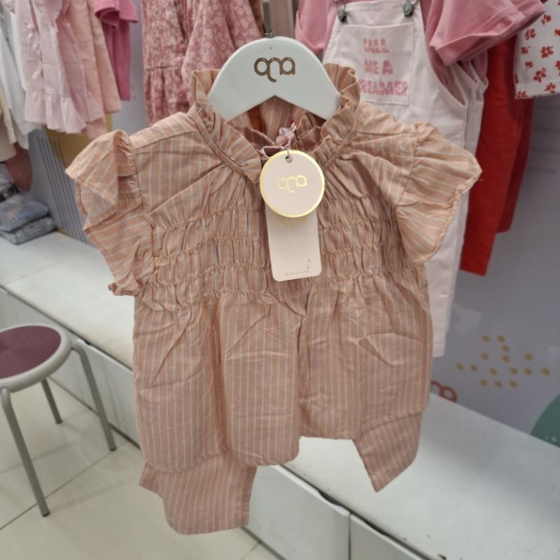Qna Baju Setelan Overall  Setelan  Anak Perempuan Usia 1-4 Tahun