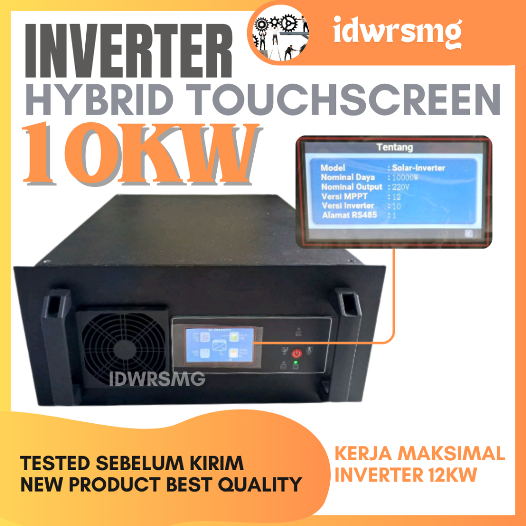 Inverter Power INVERTER RACKMOUNT 10KW 48VDC mode inverter dc to ac mode ups backup