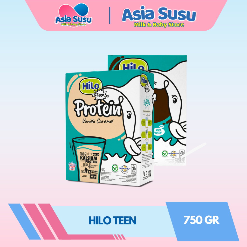 

HILO TEEN VANILA & COKLAT 750 GR - Susu tinggi kalsium