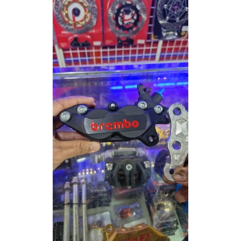 set kaliper brembo plus breket TK Pro for RX KIng(2pc)