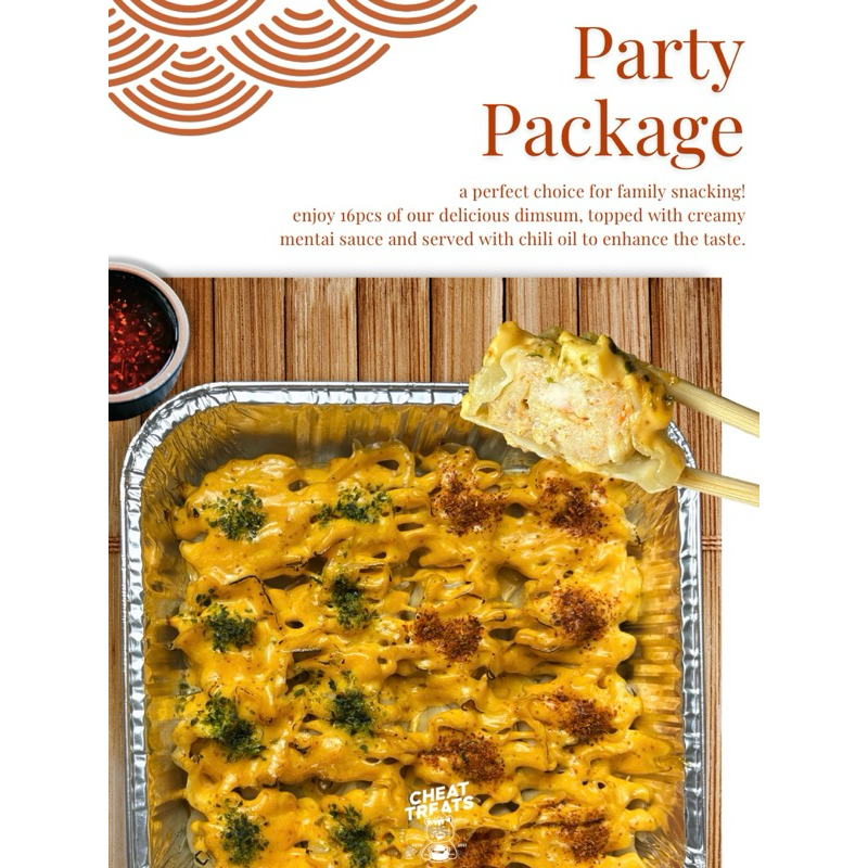 

Dimsum Mentai Party Package - Dimsum Udang & Ayam