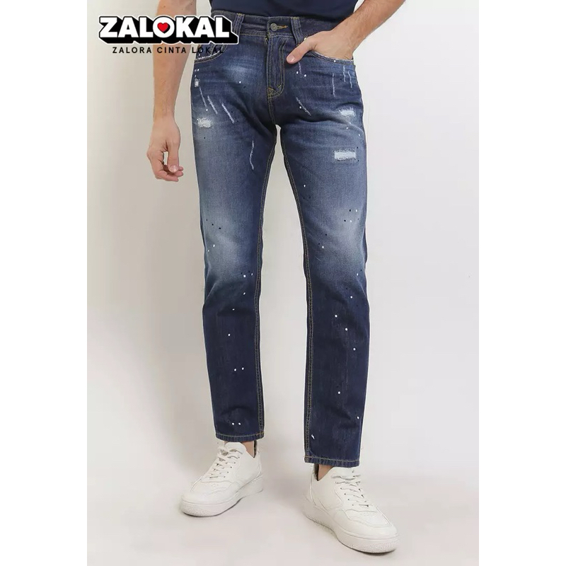 LOIS JEANS Slim Fit Blue Denim Pants  CFL064CX- tag. 699.500