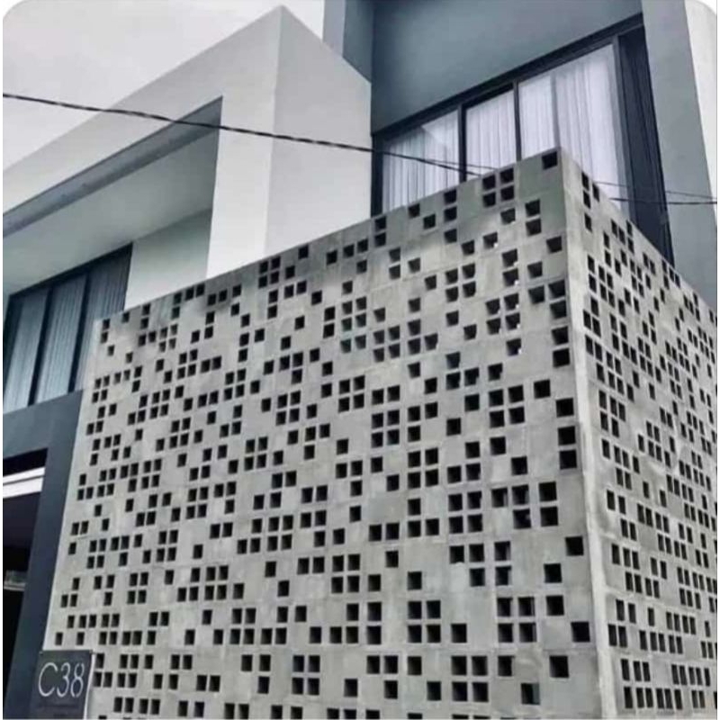 ROSTER BETON/ROSTER MINIMALIS/LOSTER BETON MOTIF DADU