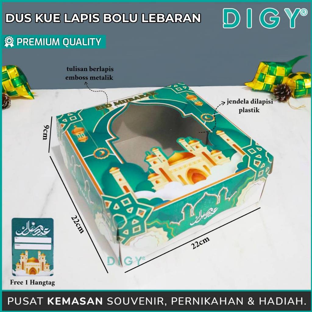 

Dus Kue Lapis Bolu Lebaran / Kotak Kue / Box Souvenir Kue Toples / Dus Lebaran / Hampers Kue Idul Fitri / Box Kue Lebaran / Dus Lebaran