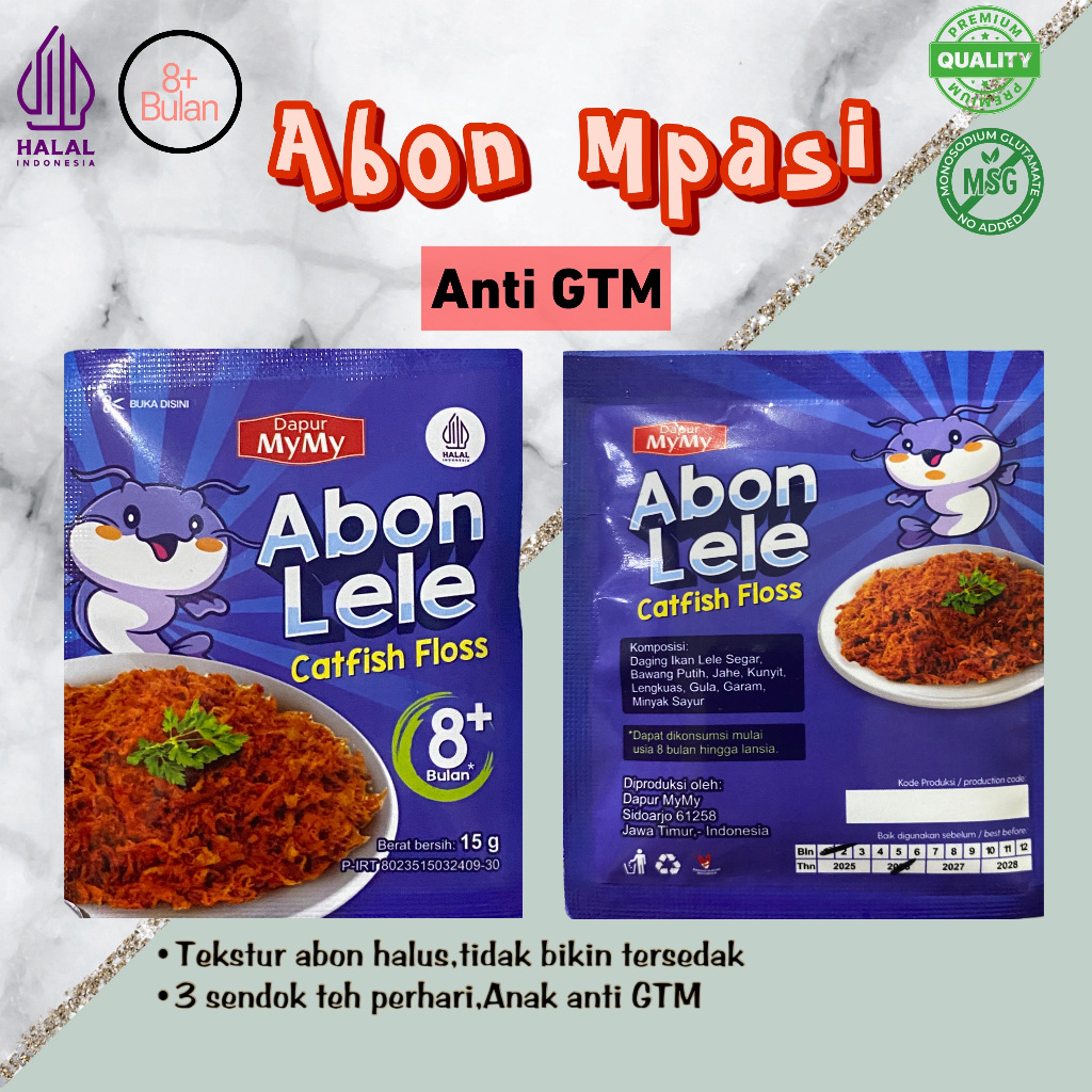 

PJ- Abon Lele Abon MPASI Anti GTM Penambah Nafsu Makan Anak Tanpa Campuran Kemasan Ekonomis